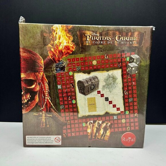 New Pirates del Caribe Board Game Spanish Only SEALED - Picture 2 of 6